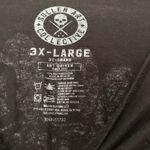 Dark Black Sullen colorful print skull graphic print t Photo 3