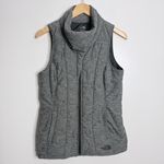 The North Face  Women’s Quilted Puffer Vest Gray Full Zip With Pockets Size Small Photo 1