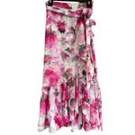 MISA Los Angeles NWT Themis Floral Skirt in Garden Fuchsia Photo 3