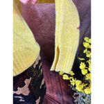 Zadig & Voltaire  Cashmere Sweater Yellow Burgundy Logo size M Photo 4