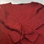 Love Tree  Rich Red Crew Neck Sweater Photo 5