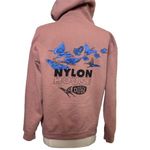 Hey Dude  Women's Dusty Rose Hoodie Photo 1