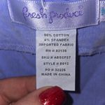 Fresh Produce Nwt Peri Blue Micro Corduroy A-line Skirt Size Medium e613 Photo 5