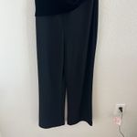 Ralph Lauren NWT Lauren  Velvet Straight Leg Jumpsuit Black 2 Photo 6