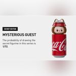 Pop Mart The Monsters Coca Cola Coke Mysterious Guest Secret Labubu Face Pendant Red Photo 5