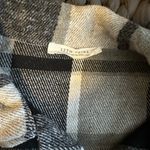 12th Tribe Plaid Button-Up Shirt Jacket Photo 2