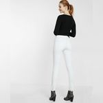 EXPRESS ✨Distressed Black Mid Rise Jean Legging✨ Photo 3