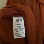 AIIFOS Emily Mini Dress from Revolve size 4 burnt‎ orange chain pleated Photo 11