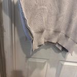 Urban Daizy Women's Gray Ribbed Knit Pullover Poncho Sweater Dolman Sleeve Large Photo 3