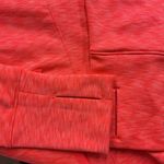 Athleta Women's Tranquility Pullover Hoodie Ember Coral Orange Space Dye Size M Photo 9