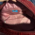 Kathy Van Zeeland Croco PVC Designer Handbag Carry On Luggage Photo 5