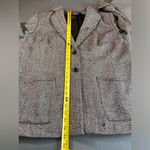 Dana Buchman Women Brown Herringbone Tweed Suit Jacket & Pants Wool size 14 & 16 Photo 10