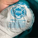 Nanette Lepore L’amour floral jeans blue green size 5‎ Photo 6