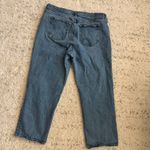 Abercrombie & Fitch Curve Love Low Rise Baggy Jean Medium Wash Size 16 Plus Size Photo 7