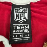 NFL San Francisco 49ers  Team Apparel Lace-Up Raglan Long Sleeve Top Size M NWT Photo 2
