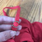 ANDIE x Mindy Bikini Set Maui Top Rib Swimsuit Flame Red size small NWT Photo 14