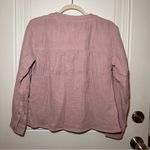 Madewell NWT  Gauzy Cotton Evert Top Sz.‎ XS Wisteria Dove Photo 9