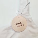 Camila Coelho  Rumba One Piece in Celery Green & White Small Photo 5