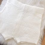 Forever 21 White super soft crop top and highwaist highrise short set, brand new with tag Photo 6