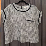 Loft  fringe tweed top  Photo 0