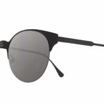 joe's jeans Sunglasses Round Black Metal Frame Maximum UV Protection Photo 0