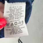 Anthropologie  HD in Paris Cerulean Blue Striped Shift Dress pockets size 00 Photo 7