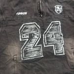 Aelfric Eden  FRINGE WASHED HALF ZIP HOODIE Photo 3