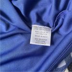 Modcloth Blue Sleeveless Knee Length Retro Sundress Scoop Neck sz XS Graduation Photo 9