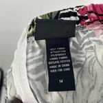 Torrid Zebra Print Floral Strapless Dress Hibiscus Flower Black Pink Pockets 14 Photo 9