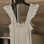 Hill House ๐๐ The Ellie Nap Dress ~ White with Blue Swiss Dots Large Photo 7