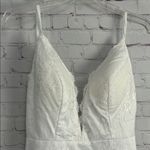 New Boutique Bridal Gown size US 16 plus lined lace train flared romantic event White Photo 2