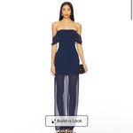 Amanda Uprichard  Darien Maxi Dress in Navy Photo 2