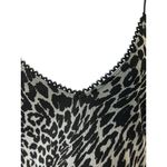 Garage  Black and White Leopard Print Slip Dress Size Small Photo 2
