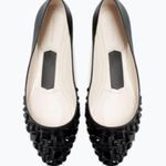 ZARA  Black Gem Ballet Flats Photo 0