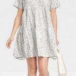 Target a new day white babydoll dress cotton Photo 0