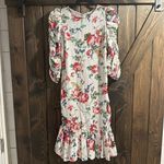 NWT ByTimo Bubble Satin Ruched Dress Pink Size M Photo 4