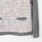 J.Crew Womens Tweed Wool Blend Pullover Crewneck Sweater Size Medium Preppy Photo 2