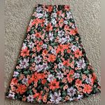 Abel the label  Floral A-line Midi Skirt Photo 4