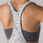 Lululemon  On Track Tank in Tiger Space Dye Black White & Dark Carbon Sz 6 EUC Photo 2