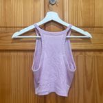 American Eagle  Size Large Light Purple/Pink Crop Tank Top. Photo 4