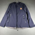 Under Armour Auburn Tigers Jacket Womens L Navy Blue NCAA Football Storm Hooded Photo 0