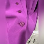 Le Suit NWT Vibrant Purple Jacket and Skirt Suit Set Photo 5
