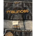 Maurice's High Rise Flare Jeans Medium Wash Denim No Size Tag 2 Button Waist Photo 3
