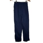 Wilfred Aritzia‎  Crop Sparks Pants Size 0 Blue Minimalist Quiet Luxury Capsule Photo 3