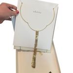 Stella & Dot Maui Gold Toned Mesh Chain Versatile Modern Statement Necklace Photo 6