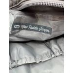 Lug Mini Puddle Jumper Quilted Crossbody Convertible Tote Brushed Pearl Grey Gray Photo 3