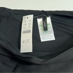 J.Crew Ribbed High Rise Cheeky Bikini Bottom in Black Size M Photo 6