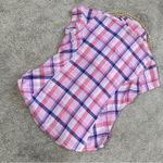 Columbia  Women’s Cotton Pink Camp Henry Short Sleeve Shirt Button Front Size L Photo 3