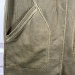 Anthropologie Daily Practice by  Meru Zip-Front Mini Dress Olive Size Large EUC Photo 4