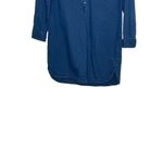 Old Navy Women's Shirtdress Chambray Collared Button Up Pullover Long Sleeved XS Photo 4